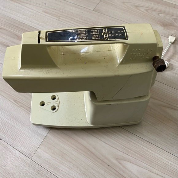 Vtg Oster Regency 12 Speed Kitchen Center Genuine Motor Base Mixer Head - Picture 6 of 7